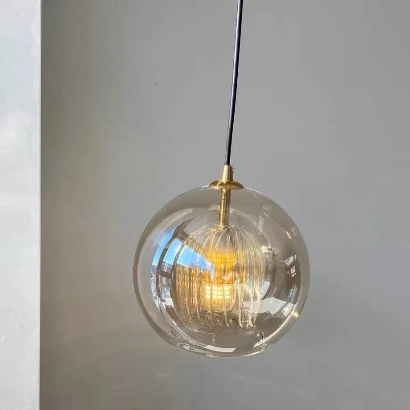 Transparent Clear Glass Pendant Light Haldrix – Product Detail 13