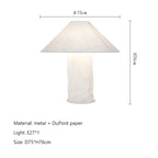 Contemporary Fabric Metal Floor Lamp Jovaris – Product Detail 6