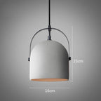 Industrial Black Metal Pendant Light Galvorin – Product Detail 8