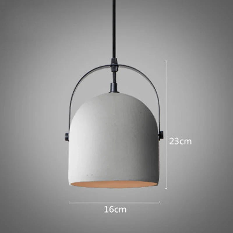 Industrial Black Metal Pendant Light Galvorin – Product Detail 8