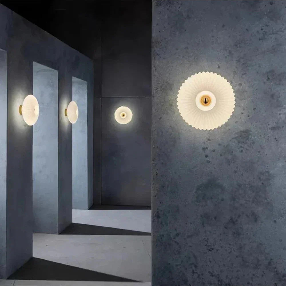 Natural Stone Luminous Wall Sconce Solkern – Product Detail 7