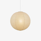 Soft Paper Sphere Pendant Light Xelorinth – Lifestyle View 2
