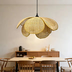 Artisan Woven Globe Pendant Light Orinvex – Lifestyle View 4