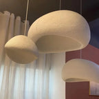 Pure Form Metal Disc Pendant Light Lalaelinth – Lifestyle View 2