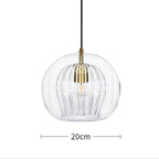 Transparent Clear Glass Pendant Light Haldrix – Product Detail 7