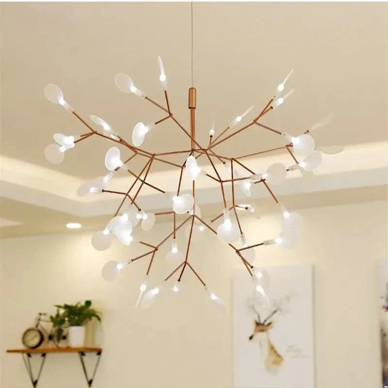 Organic Metal Branch Chandelier Ramivox – Product Detail 5