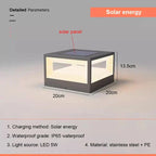 Outdoor Steel Solar Light Eolon