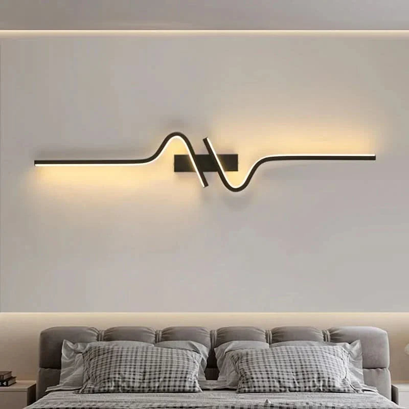 Premium Linear Aluminum Wall Sconce Talvorn – Product Detail 11