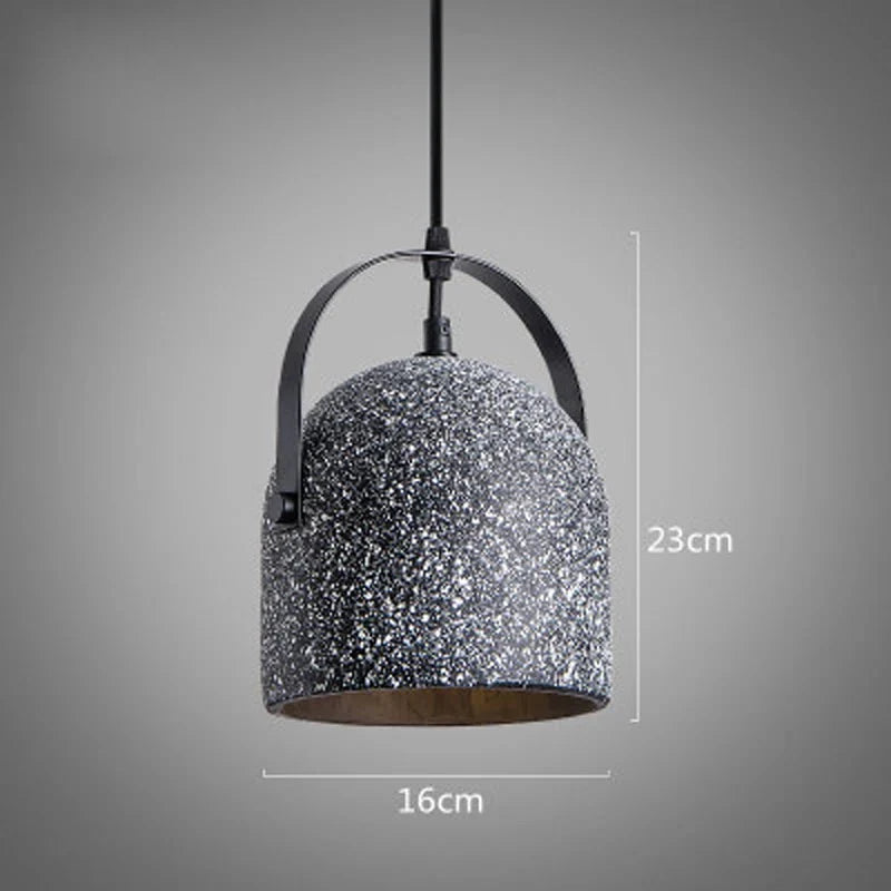 Industrial Black Metal Pendant Light Galvorin – Product Detail 10