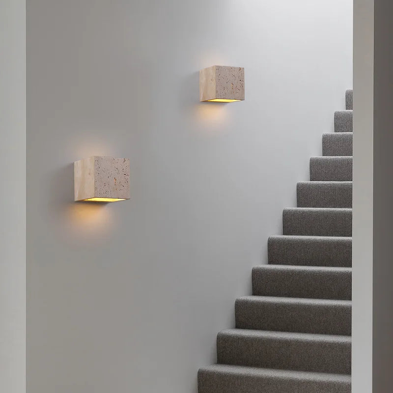 Sculptural Stone Outdoor Light Elmon – Product Detail 9