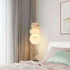 Natural Marble Orb Pendant Light Malvoria – Lifestyle View 4