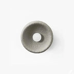 Kalvora plaster wall sconce close-up, organic bowl texture