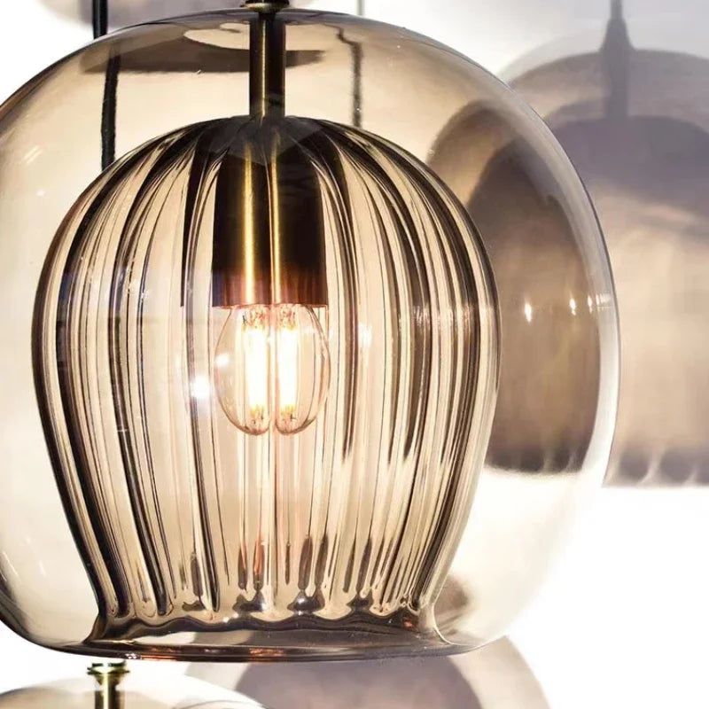 Transparent Clear Glass Pendant Light Haldrix – Product Detail 12