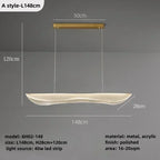 Minimalist Linear Aluminum Pendant Light Stelvox – Product Detail 6