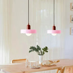Scandinavian Glass Dome Pendant Light Nolvira – Lifestyle View 3