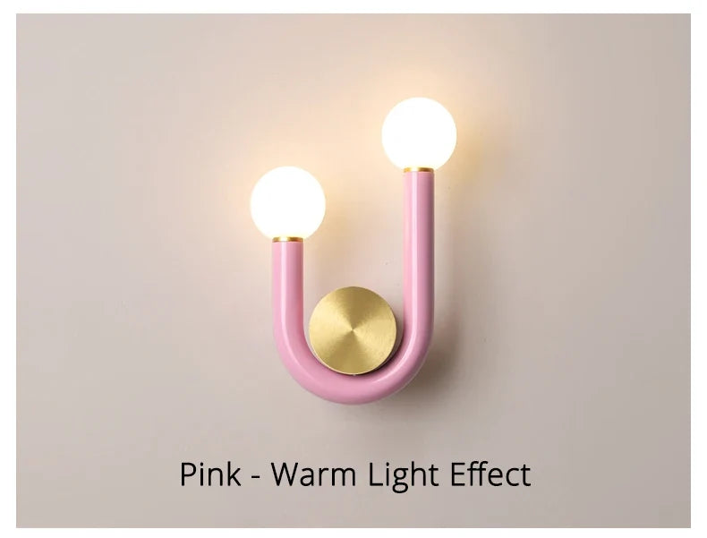Modern U-Shape LED Wall Sconce – Arcuvolt