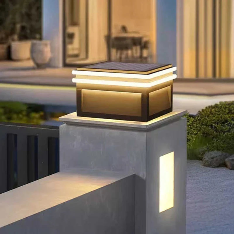Modern Square Solar Light Solanthex – Hero Shot