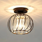 Matte Black Metal Dome Ceiling Light Kavello – Product Detail 8