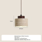 Owaelindra Drum, Walnut cap — D12cm x H10cm