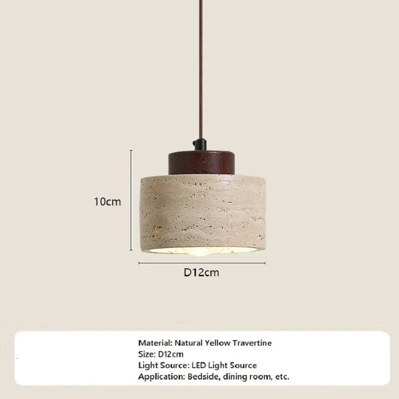 Owaelindra Drum, Walnut cap — D12cm x H10cm