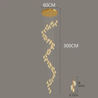 Spiral Arm Statement Chandelier Lalmon – Product Detail 11