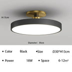 Modern Aluminum Ring Ceiling Light Cylondra – Product Detail 12