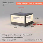 Outdoor Steel Solar Light Eolon