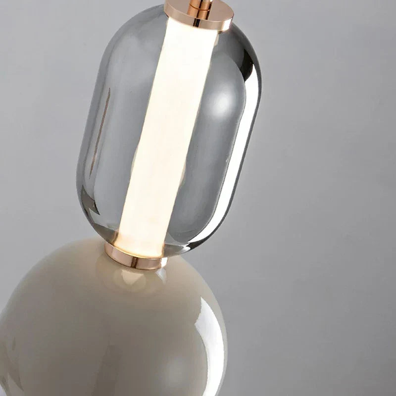 Contemporary Aluminium Cylinder Pendant Light Carmello