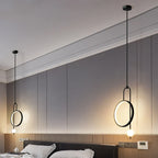 Modern Metal Ring Pendant Light Circlion