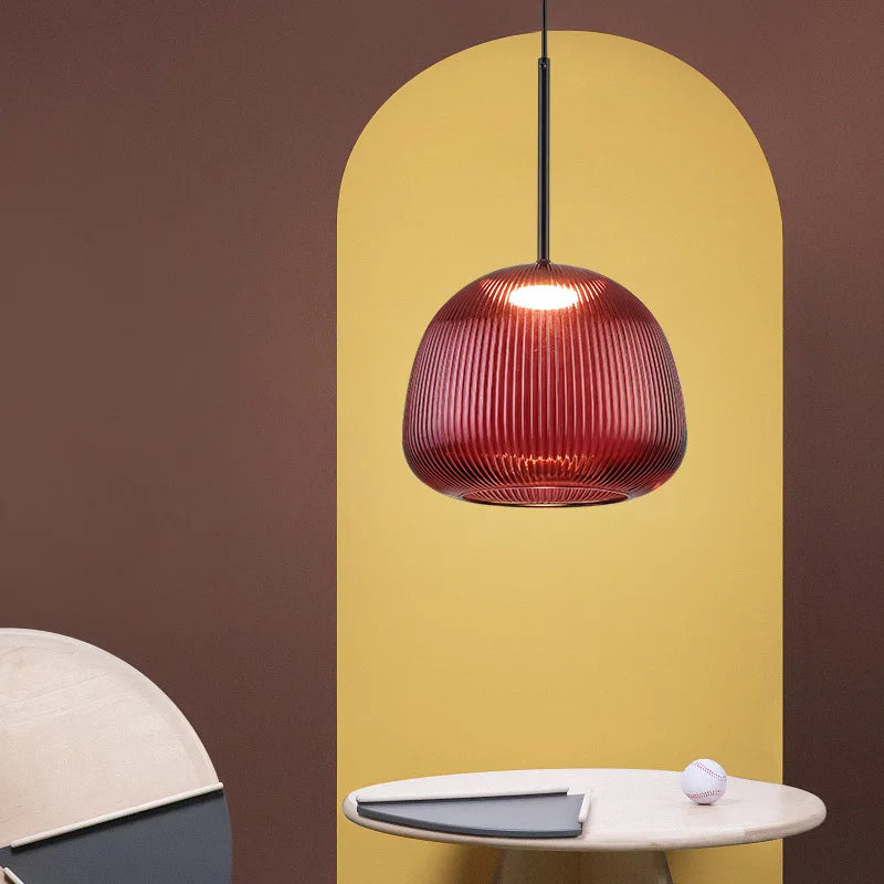 Vibrant Colored Glass Pendant Light Falion – Product Detail 8