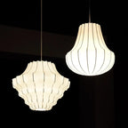 Sculpted Silk Shell Pendant Light – Oalaelindra