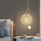 Modern Metal Ring Pendant Light Circlion