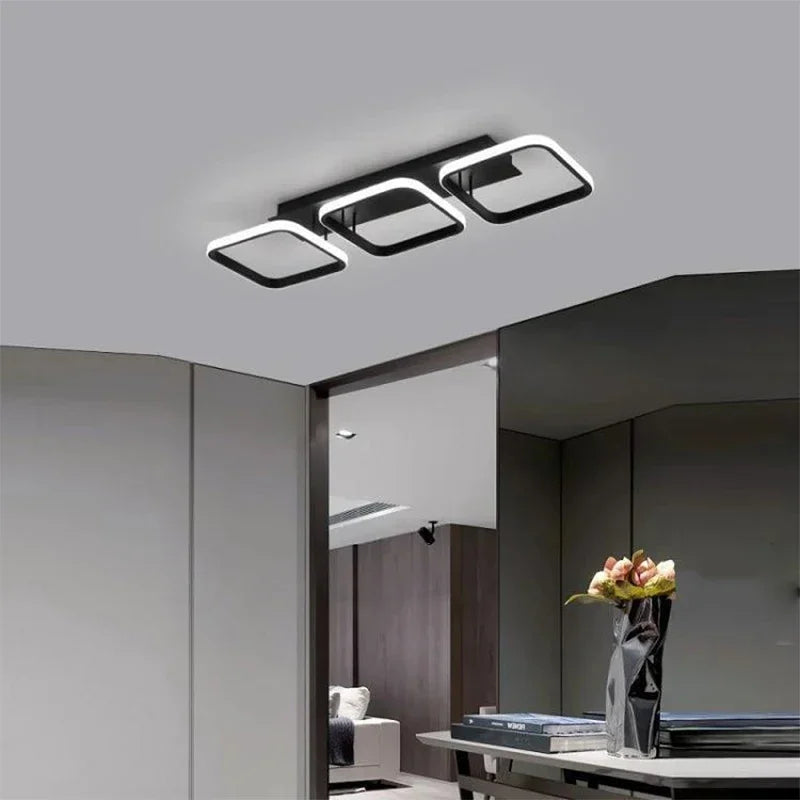 Lightweight Aluminum Square Ceiling Light Parvex – Hero Shot