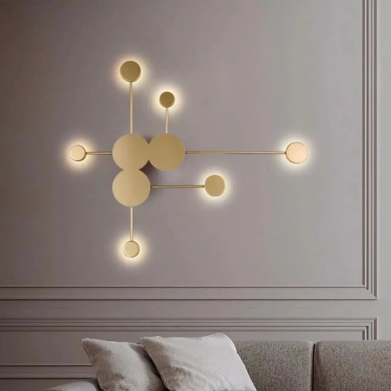Sculptural Metal Statement Wall Sconce – Heronix