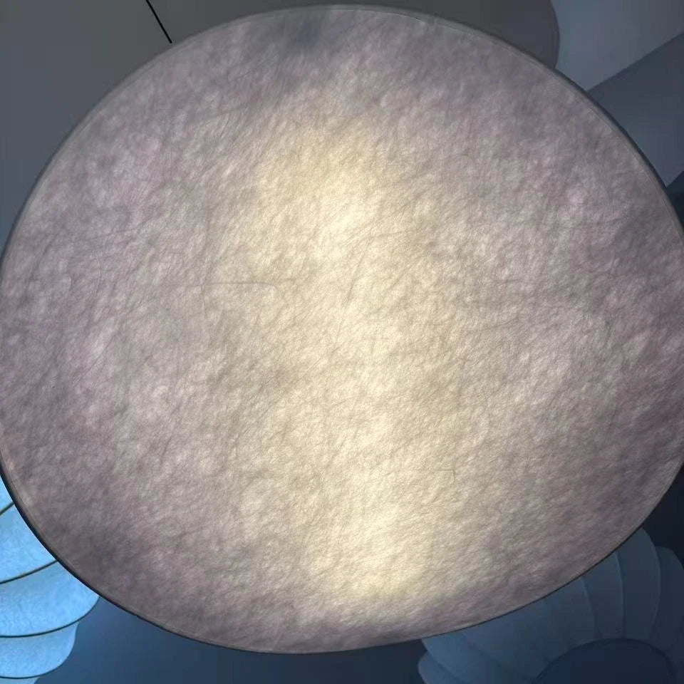 Nordic Fabric Disc Pendant Light Elvorath – Product Detail 5