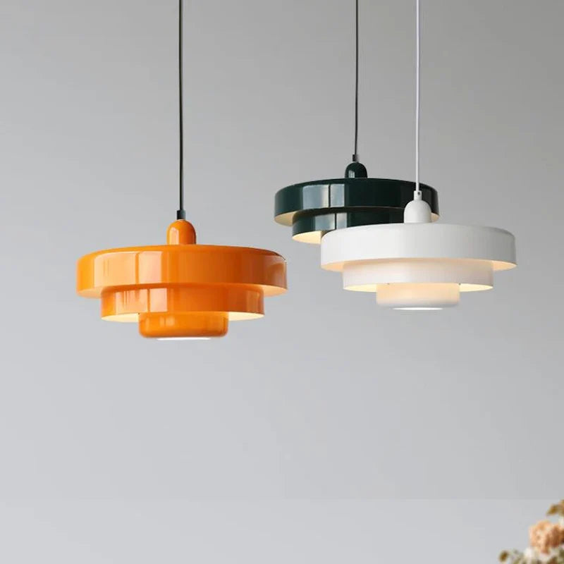 Industrial Metal Dome Pendant Light Salaerin – Lifestyle View 2