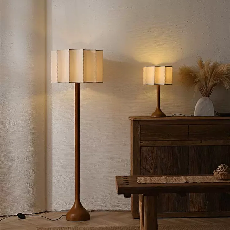 Wabi-Sabi Solid Wood Table Lamp Horix – Product Detail 8