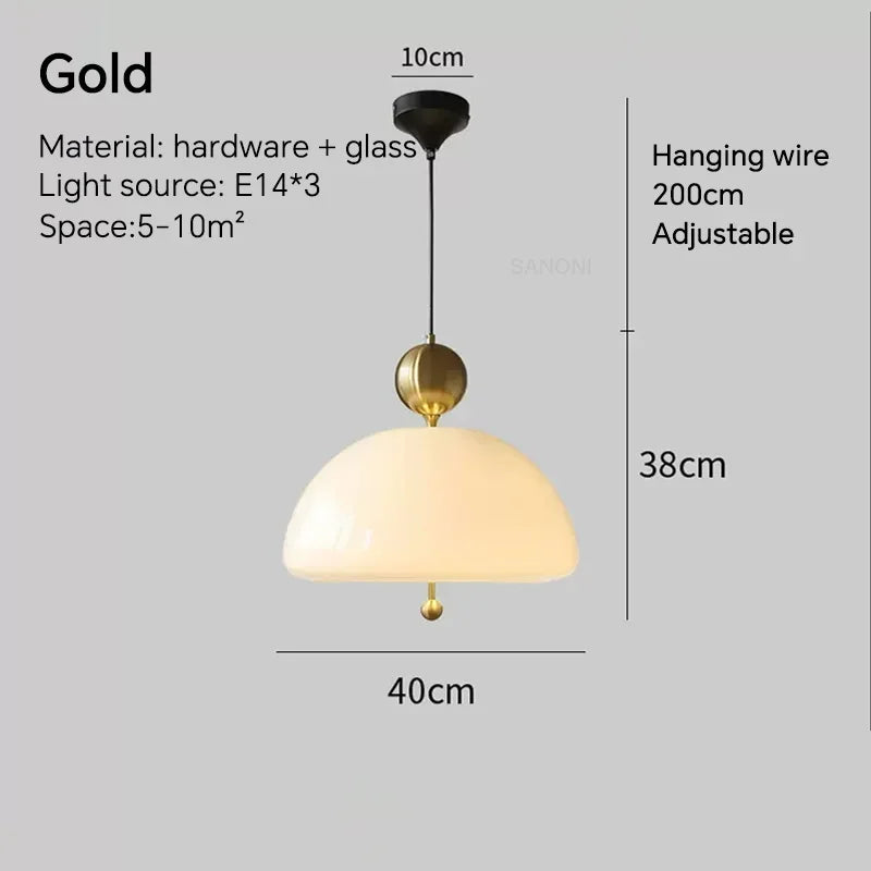Mouth-Blown Glass Globe Pendant Germon – Product Detail 8
