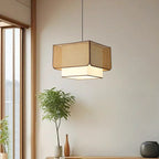 Natural Rattan Orb Pendant Light Btavion – Lifestyle View 2
