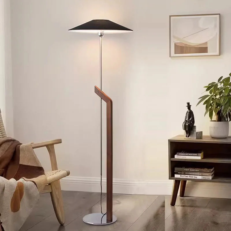 Solid Wood Arc Floor Lamp Florion – Product Detail 10