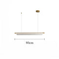 Elongated Metal Linear Pendant Light Fenox – Product Detail 5