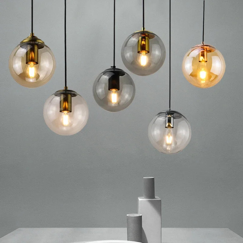Modern Metal Pendant Light Gilora