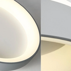 Round Metal Flush Ceiling Light Kenox – Product Detail 6
