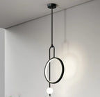 Modern Metal Ring Pendant Light Circlion