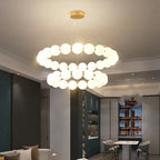 Acrylic Drum Flush Chandelier Capmon – Product Detail 12