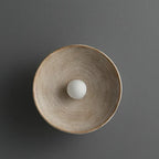 Sculptural Ribbed Resin Wall Sconce Ondura – Product Detail 8