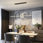 Nordic Geometric Minimal Pendant Light Halvoria – Hero Shot
