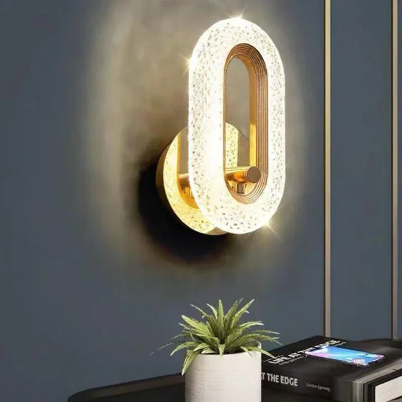Minimalist Oval LED Wall Sconce Biovara – Product Detail 13