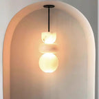 Spanish Marble Sculptural Pendant Light Zxaelon – Hero Shot