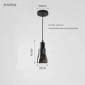 Mouth-Blown Glass Metal Pendant Light Orivex – Product Detail 8